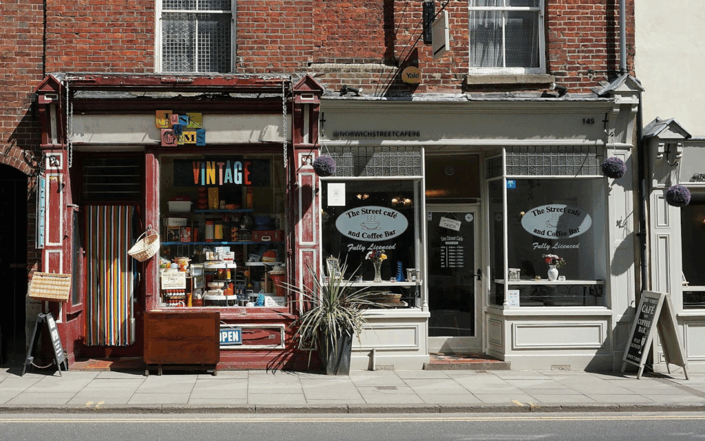 Multiple businesses located in close proximity which may increase their insurance premiums.
