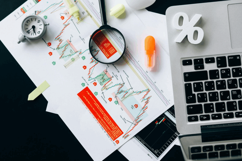 A business undertaking a risk management check, helping them to find the best insurance coverage possible.